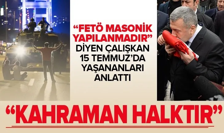 Mustafa Çalışkan: FETÖ masonik bir yapılanma