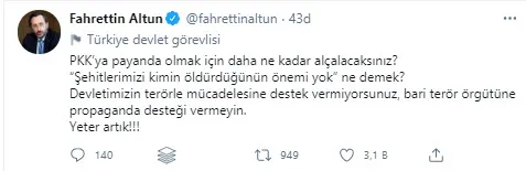 Son dakika: İletişim Başkanı Fahrettin Altun’dan CHP’li Özgür Özel’e sert tepki: Yeter artık! Daha ne kadar alçalacaksınız?
