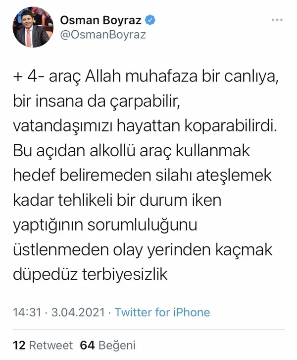 AK Parti İstanbul Milletvekili Osman Boyraz'tan Maltepe Belediye Başkanı Ali Kılıç’a tepki! “Olay yerinden kaçmak düpedüz terbiyesizlik” - 6