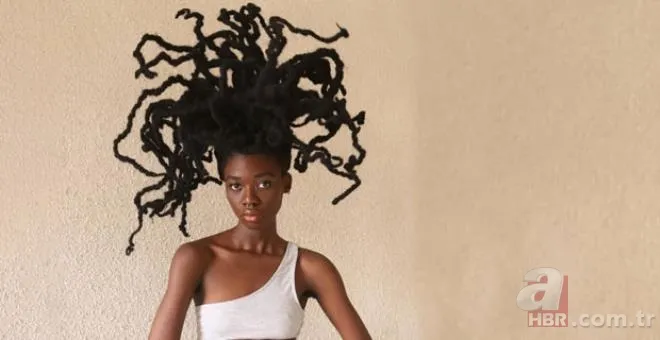 Saçıyla öyle bir şey yaptı ki dünya rekoru kırdı! Guinness Rekorlar Kitabı 2022 yayımlandı 7