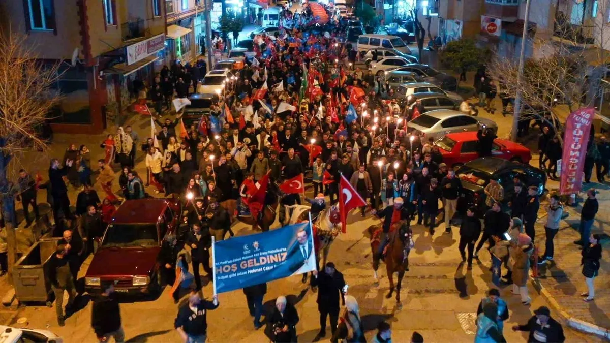 Uşak AK Parti’den 'Büyük Yürüyüş’