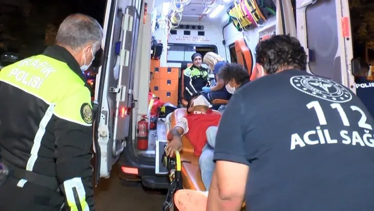 Kadıköy’de gasp dehşeti! Polis ve güvenlik görevlisi bıçaklandı
