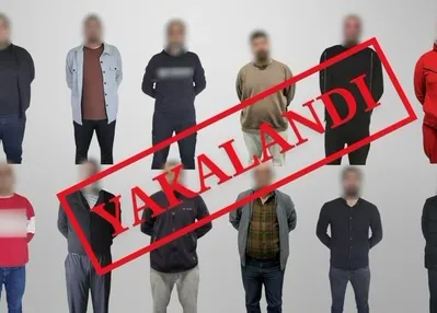 Kırmızı bültenle aranan 12 suçlu yakalandı