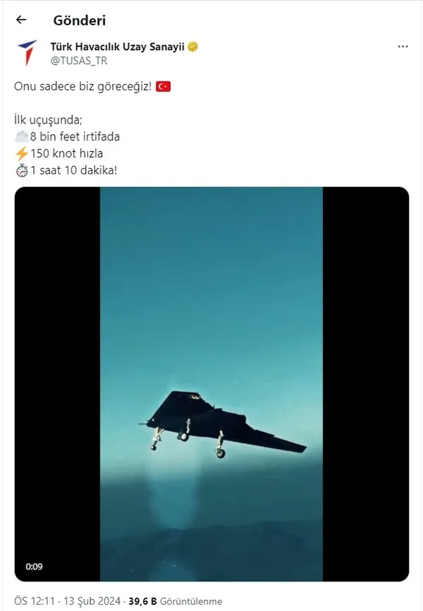 ANKA-3 göz kamaştırdı! İşte yeni görüntüler