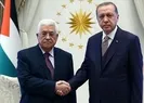 Başkan Erdoğan, Mahmud Abbas ile görüştü