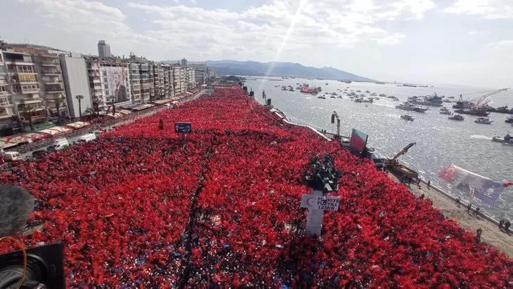 Başkan Recep Tayyip Erdoğan'ın İzmir mitingi Batı'yı panikletti! Rakiplere korku veren hırçın bir performans