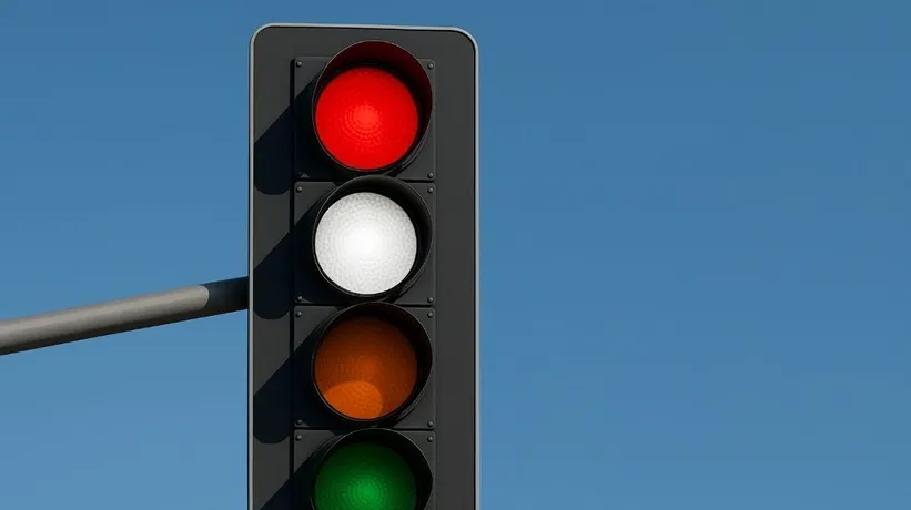 Trafikte devrim! Trafik ışıklarına beyaz da geliyor: İşte anlamı