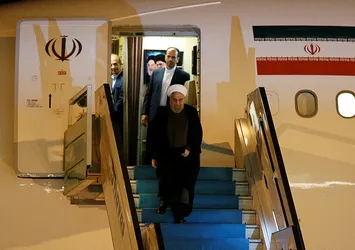 Son dakika: Hasan Ruhani Türkiye'ye geldi