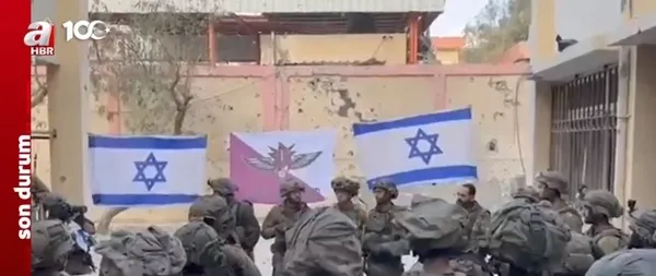 Terör devleti İsrail’in Givati Tugayı Gazze’de okulu üs yaptı! Tepki çeken kutlama görüntüleri