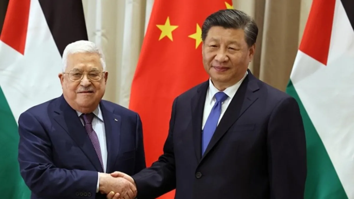 Filistin Başkanı Abbas'tan Çin'e destek teşekkürü