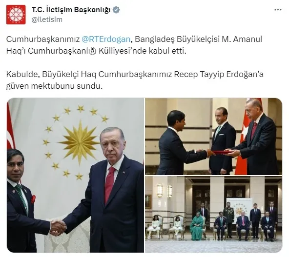 1689258733058.jpg Büyükelçilerden Başkan Erdoğan'a güven mektubu sunumu! - 4