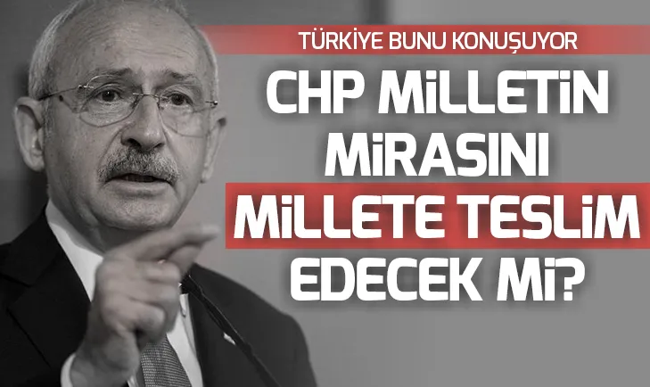 Türkiye CHPnin İş Bankası hissesini konuşuyor!