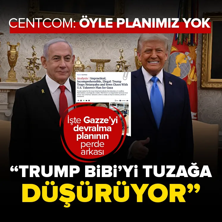 İsrail basını: Trump Bibiyi tuzağa düşürüyor!