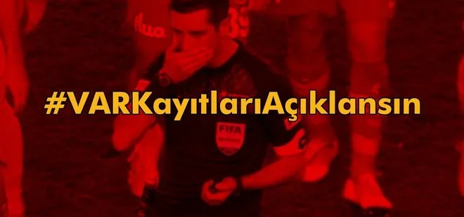 Galatasaray’dan videolu isyan: Teknoloji VAR adalet YOK