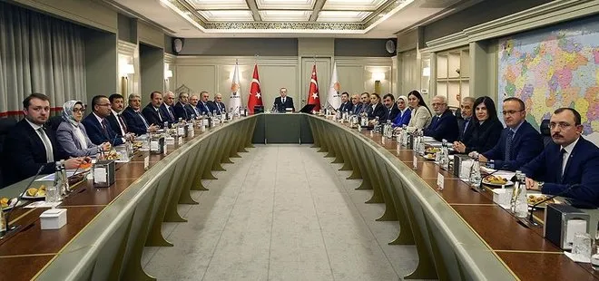 AK Parti MYK toplantısı sona erdi!