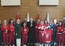 Başkan Erdoğan paralimpik sporcularla görüştü