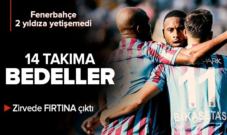Trabzonspor’un yıldızları Nwakaeme ve Bakasetas 14 takıma bedel
