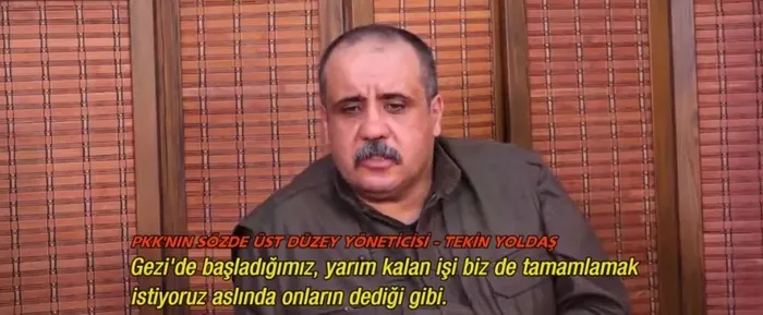 PKK’lı kalleş Tekin Yoldaş’tan itiraf: Gezi’nin öznesi de öncüsü de bizdik! Yarım kalan işi bitireceğiz