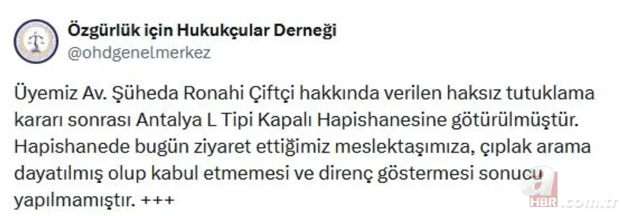 Kandil kuryeliğine mesleki faaliyet kılıfı! Kurye avukat Şüheda Ronahi Çiftçi'nin ifadesi ortaya çıktı 10