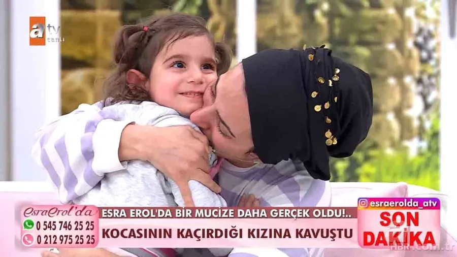 Esra Erol'da hasret sona erdi! Çift karakterli eşinin kaçırdığı 2 yaşındaki kızına kavuştu | Gözyaşları sel oldu 14