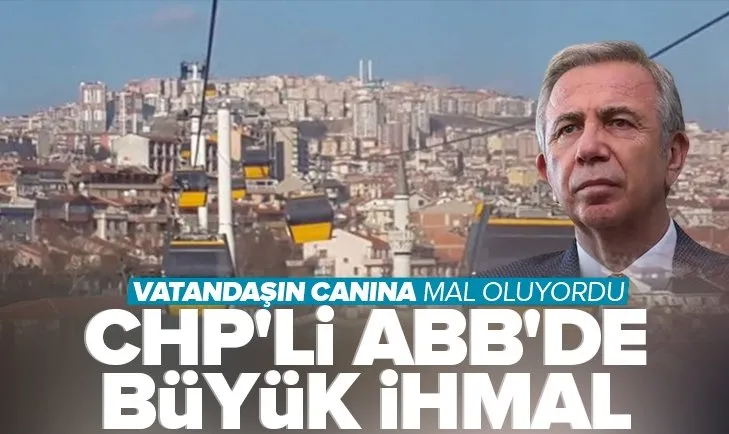 CHP’li Ankara Büyükşehir Belediyesi’nde ihmal! Yürüyen merdivenler vatandaşın canına mal oluyordu