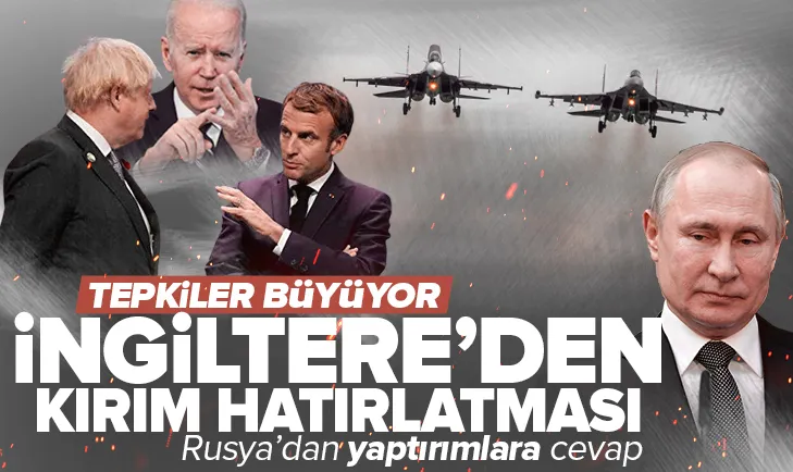 Rusya’ya peş peşe tepkiler!