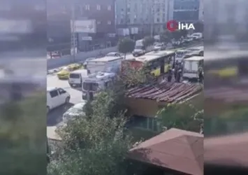 İETT obüsünde dehşet! Husumetlisini kızının gözü önünde katletti