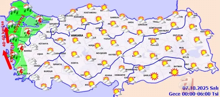 24 saatte hava buz kesecek! Yeni soğuk hava dalgası geldi: İstanbul, Ankara, İzmir... Şemsiye ve mont şart 13