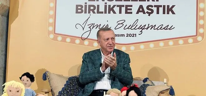 Başkan Erdoğan İzmir’de Yemen türküsüne eşlik etti