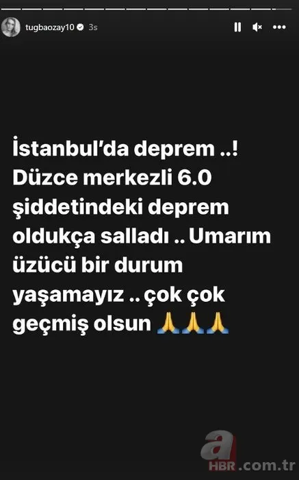 Düzce depreminin ardından ünlü isimlerden peş peşe paylaşımlar geldi 15