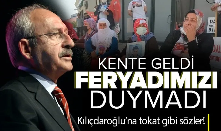 Van’daki evlat nöbetindeki ailelerden Kılıçdaroğlu’na sert tepki: Kente geldi feryadımızı duymadı