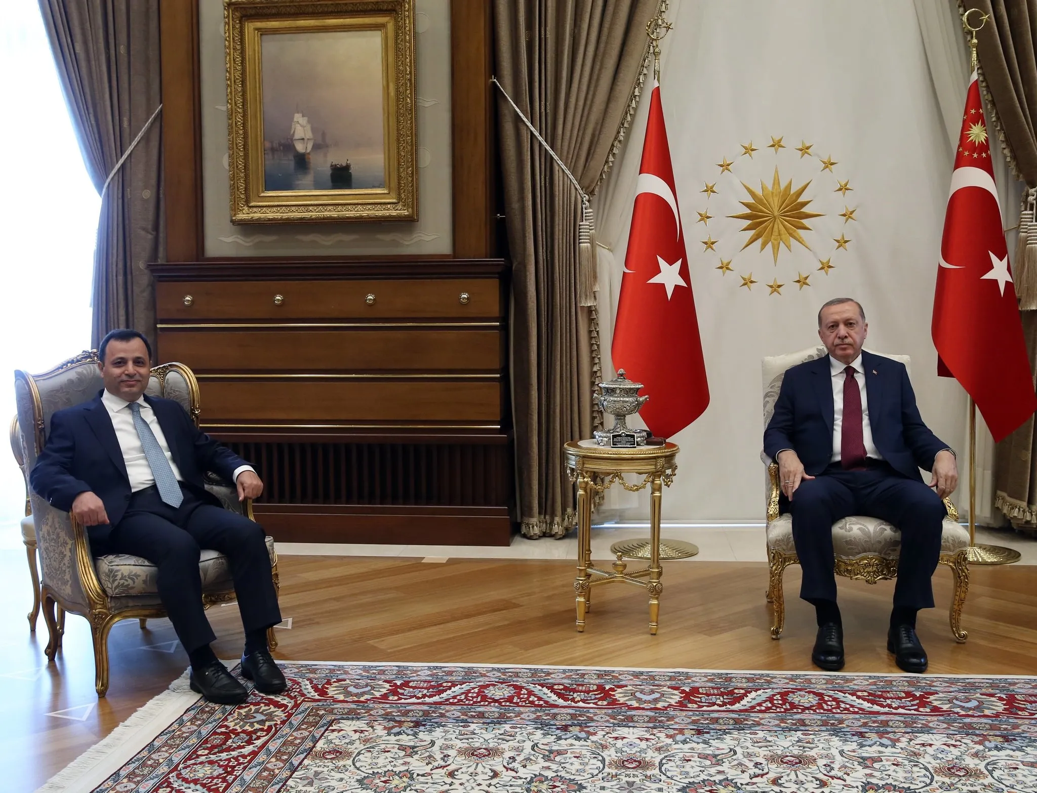 Son dakika: Başkan Erdoğan, AYM Başkanı Zühtü Arslan’ı kabul etti