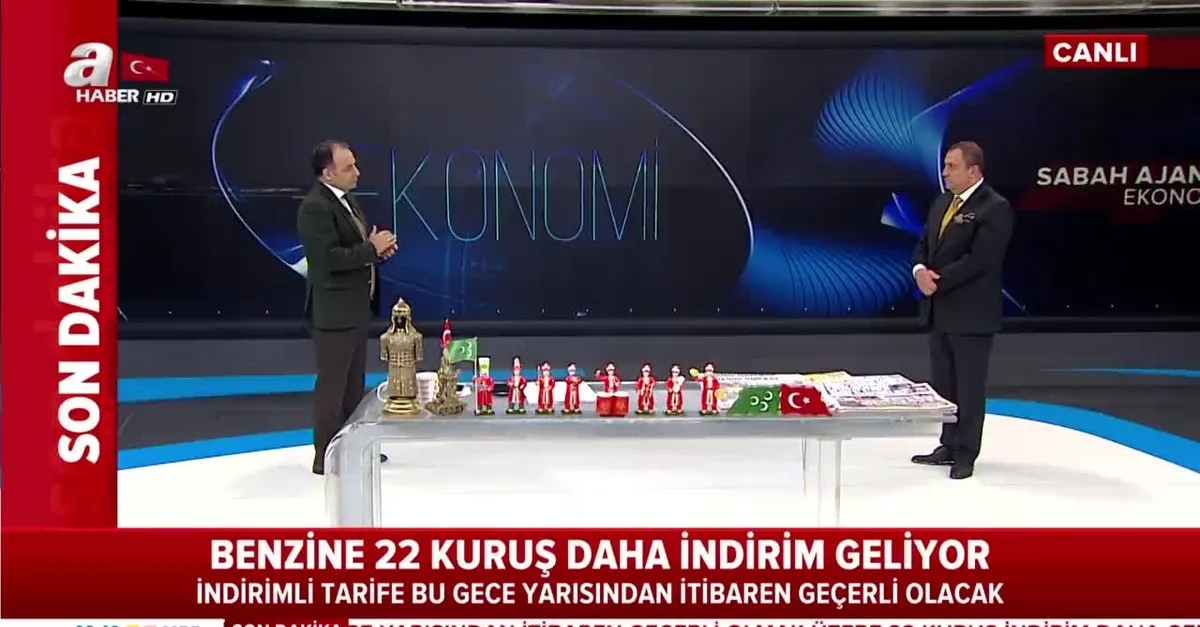 Son dakika haberi... Benzine 22 kuruş daha indirim geliyor |Video