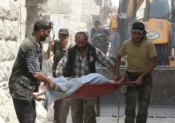 Esad güçleri sivilleri varil bombasıyla vurdu: 15 ölü