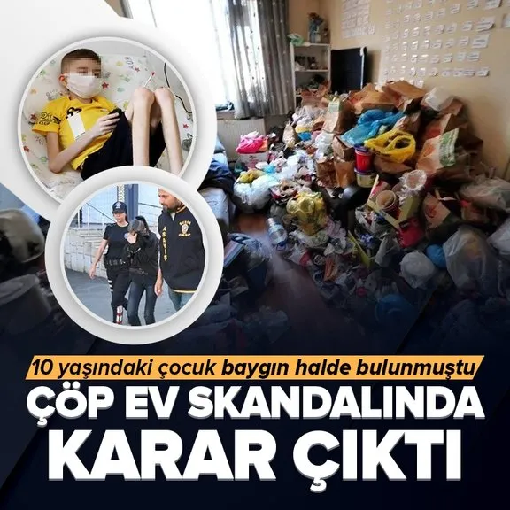 Bursa’daki çöp ev skandalında karar çıktı! 10 yaşındaki çocuk baygın halde bulunmuştu