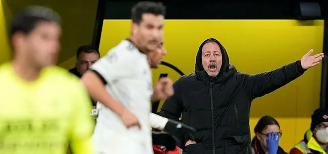 Sergen Yalçın Borussia Dortmund maçı sonrası konuştu: Kötü gidişatın sorumlusu benim