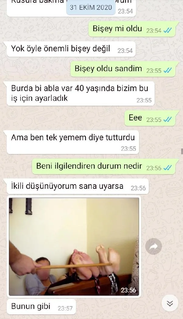 Para karşılığı falakaya yatırılma teklifi yapılan kadın: Mesajla iknaya çalıştı - 5