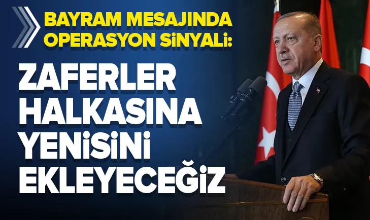 BaÅkan ErdoÄan'dan Kurban Bayramı mesajı