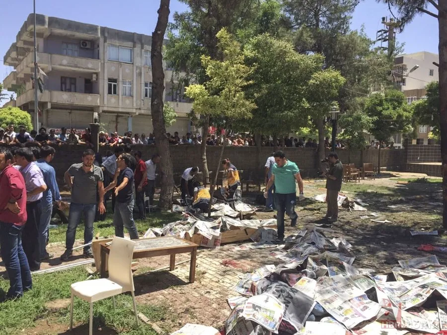 Şanlıurfa'da patlamadan önceki ilk kareler 10