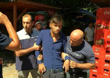 Banyo sapığı böyle yakalandı