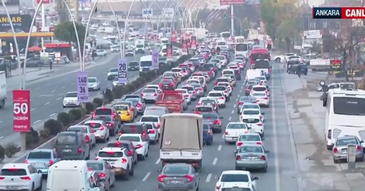 Ankara'da trafik ne durumda?