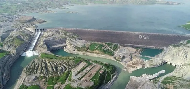 Ilısu Barajı’nda elektrik üretecek 6 türbinden ilki dönmeye başladı