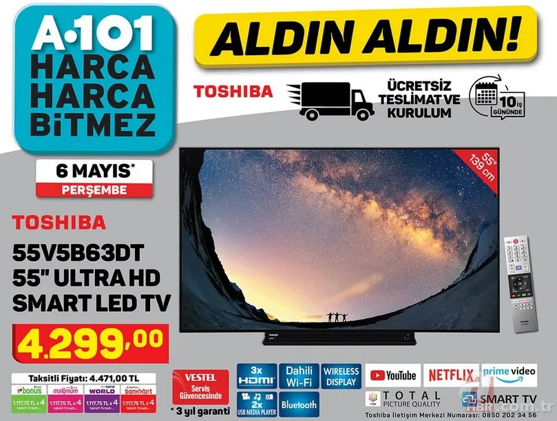 A101 6 Mayıs 2021 aktüel kataloğu! Bu hafta A101'de hangi ürünler indirimli? Dikkat çeken liste... 2