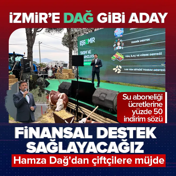 Dağdan çiftçilere müjde: Destek sağlayacağız