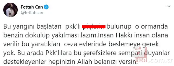 Fettah Can Hatay ve Trabzon'daki yangınlardan sonra çıldırdı! Fettah Can'ın sosyal medya paylaşımı gündem oldu 3