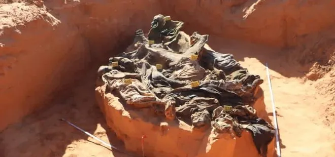 Libya’da darbeci Hafter’den kurtarılan bölgede 5 yeni toplu mezar daha bulundu