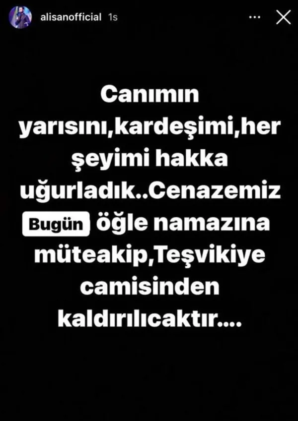 Selçuk Tektaş hayatını kaybetti! Alişan’dan ilk açıklama geldi