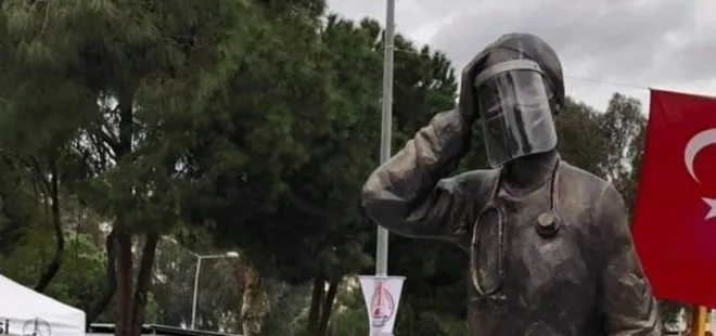 CHP’li İzmir Büyükşehir Belediyesi ve Karşıyaka Belediyesi’nden bir heykel daha!