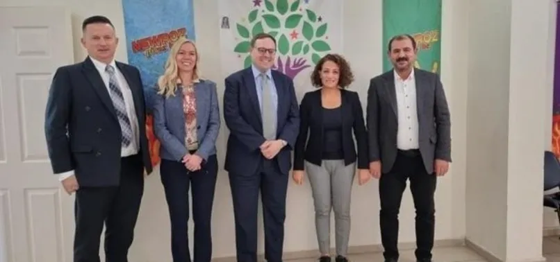 CHP ve İYİ Parti'nin 'icazet seferi' sonrası ABD'den HDP'ye manidar ziyaret!