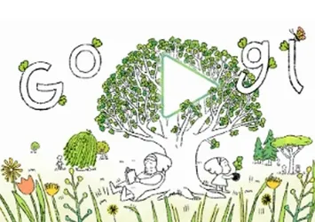 Google'dan "Dünya Günü"ne özel doodle